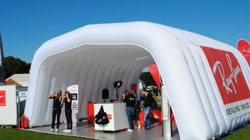 Inflatable stands