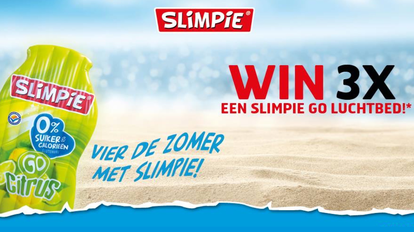 Custom made luchtbedden winactie - Slimpie - Publi air