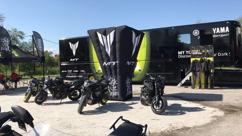 Sol & Matheson road show Yamaha MT